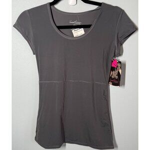 Smoothform Shapewear Everyday Collection Tee Shaper Large Gray Lined NEW